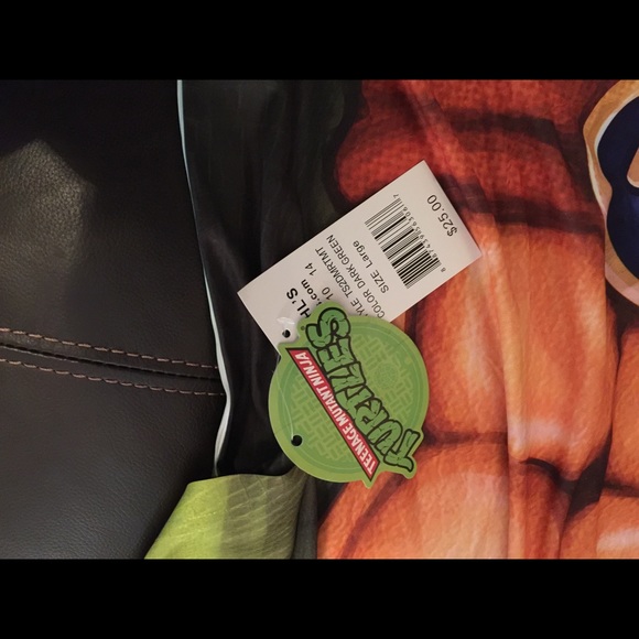 Men’s Ninja Turtles Tee 100% Polyester Size Large - Picture 4 of 4